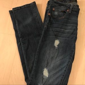Aeropostale Distressed skinny jeans